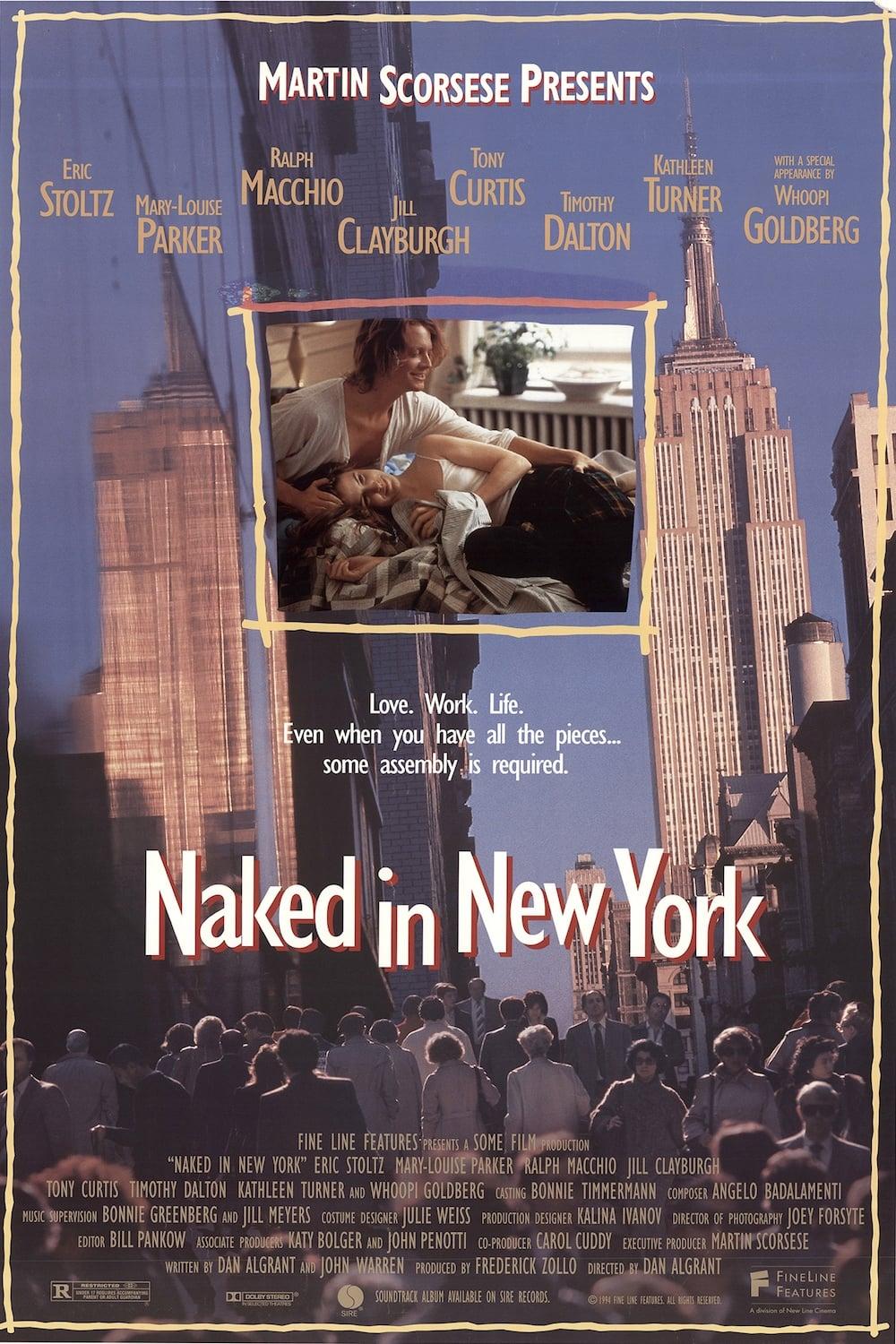 Naked in New York poster