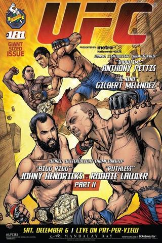 UFC 181: Hendricks vs. Lawler II poster