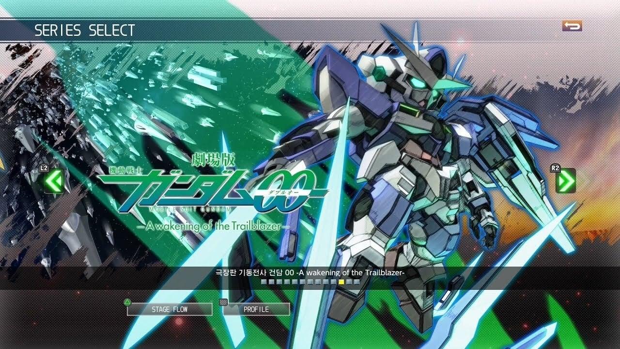 Mobile Suit Gundam 00 Special Edition II: End of World backdrop