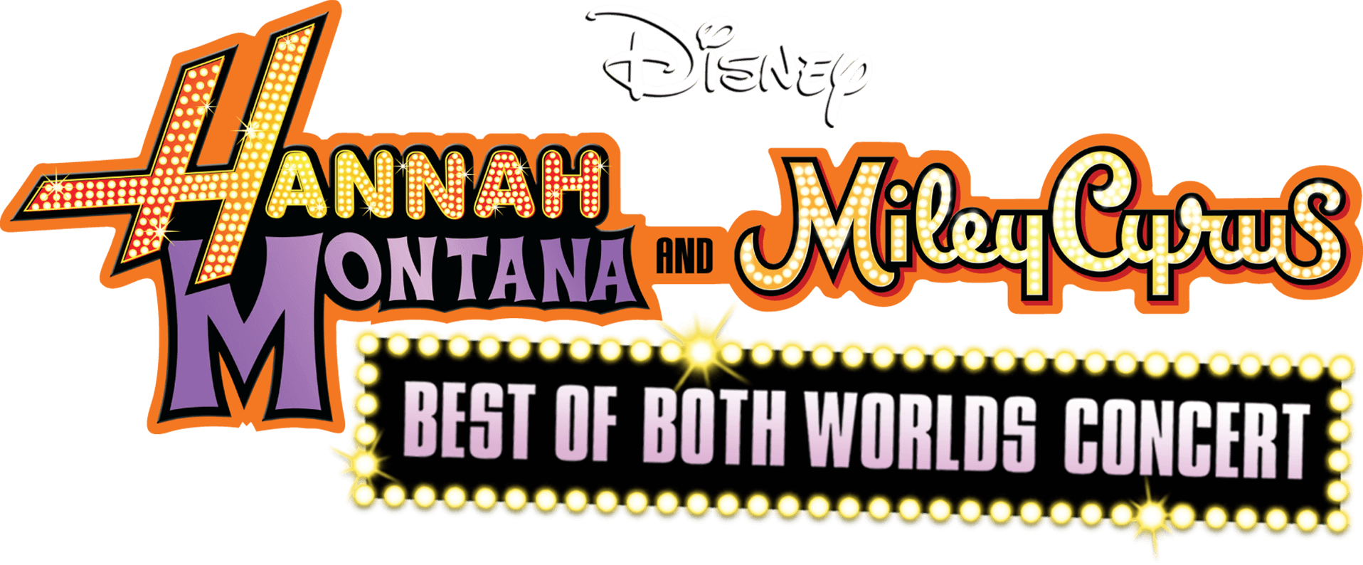 Hannah Montana & Miley Cyrus: Best of Both Worlds Concert logo