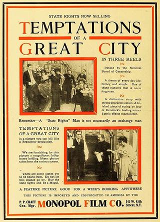 Temptations of a Great City poster