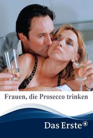Frauen, die Prosecco trinken poster