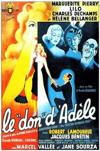 Le Don d'Adèle poster
