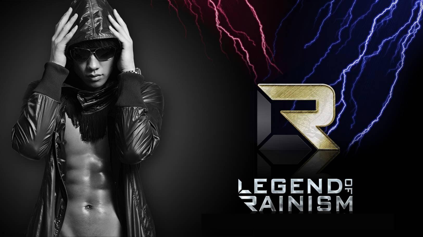 The Legend of Rainism Tour backdrop