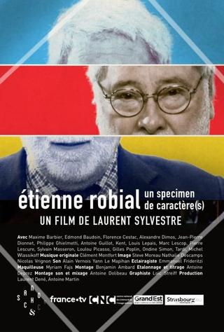 Étienne Robial, un spécimen de caractère(s) poster
