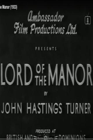Lord of the Manor poster