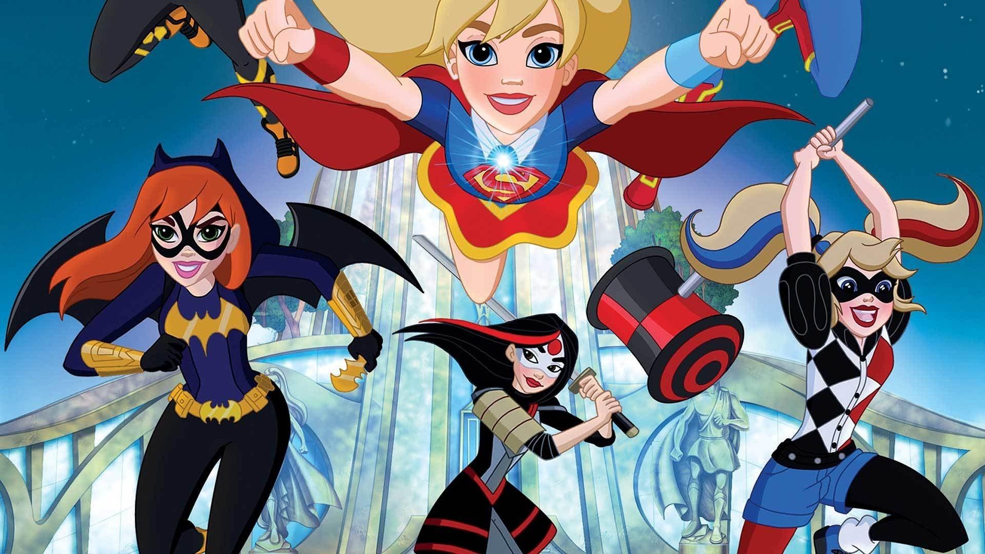 DC Super Hero Girls: Hero of the Year backdrop