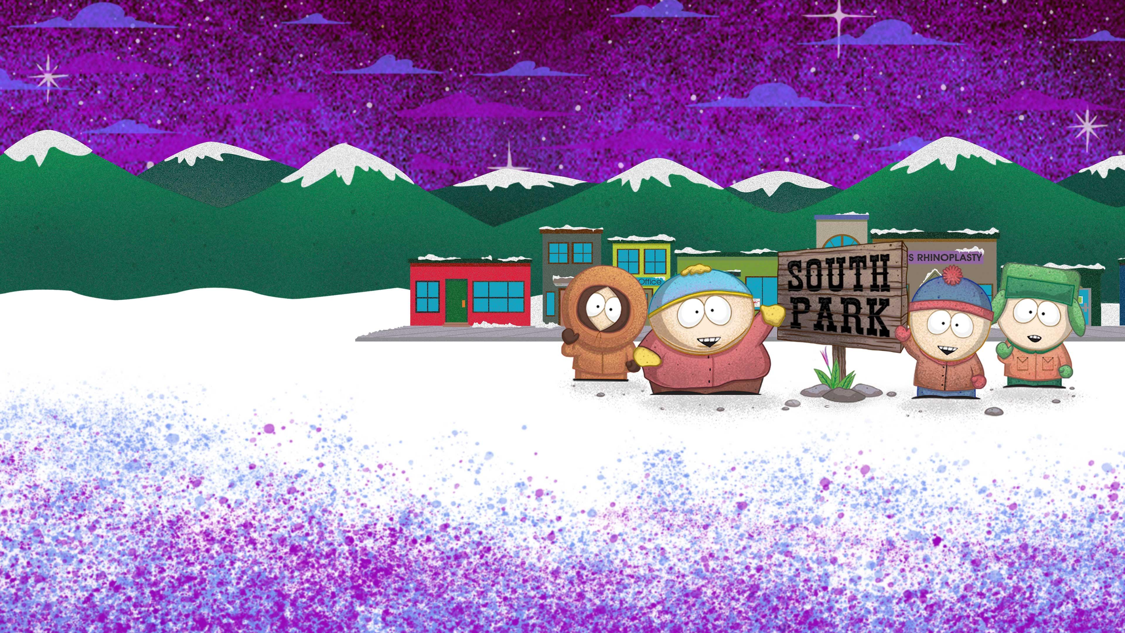 South Park: The 25th Anniversary Concert backdrop