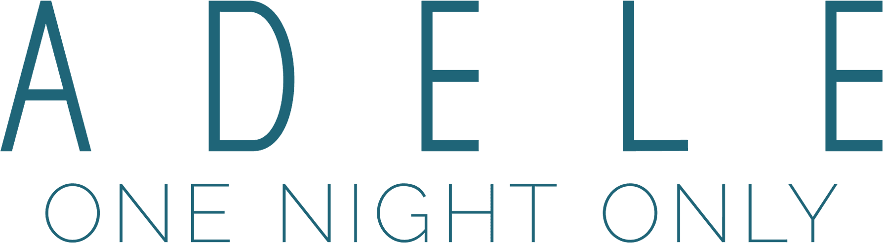 Adele One Night Only logo