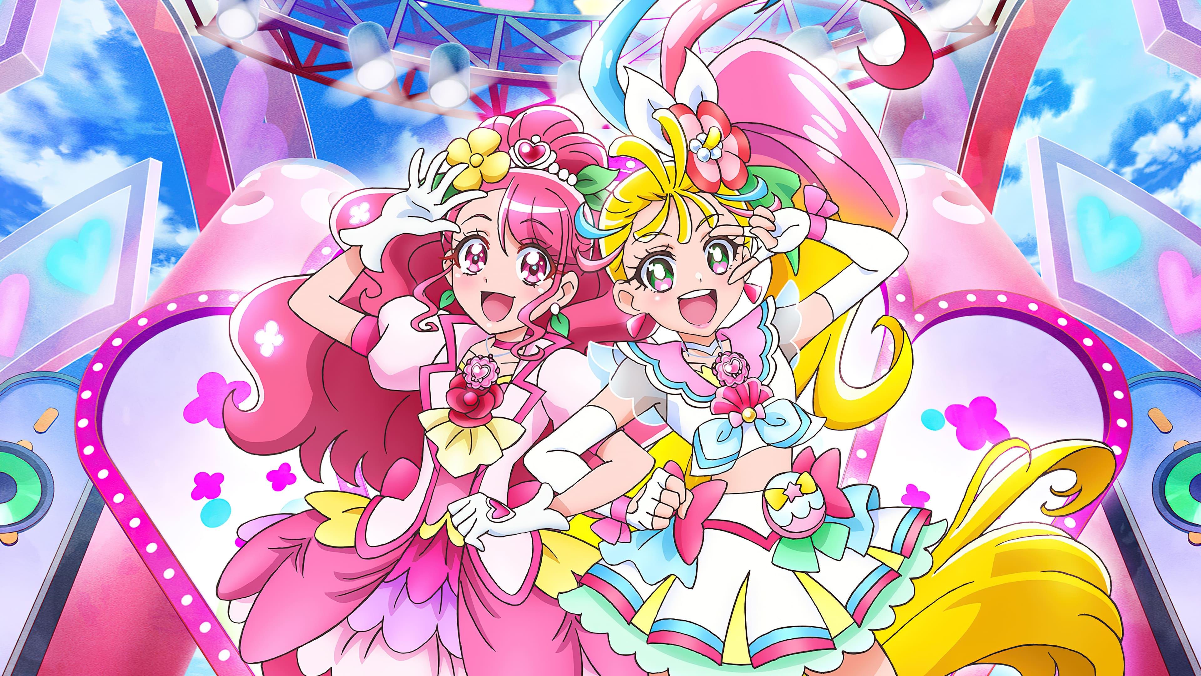 Tropical-Rouge! Precure Petit: Dive in! Collab♡Dance Party! backdrop