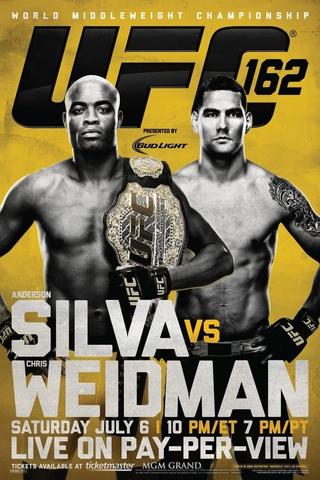UFC 162: Silva vs. Weidman poster
