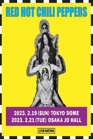 Red Hot Chili Peppers - Live at Tokyo Dome poster