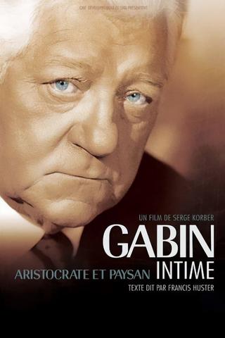 Jean Gabin intime poster
