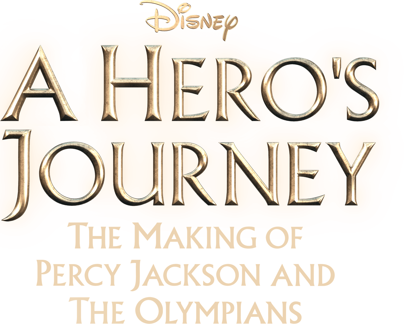 A Hero's Journey: The Making of Percy Jackson and the Olympians logo