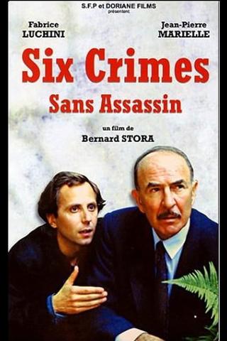 Six crimes sans assassins poster