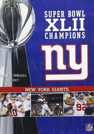 Super Bowl XLII Champions - New York Giants poster