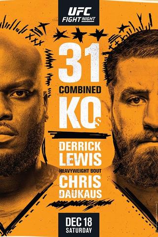 UFC Fight Night 199: Lewis vs. Daukaus poster