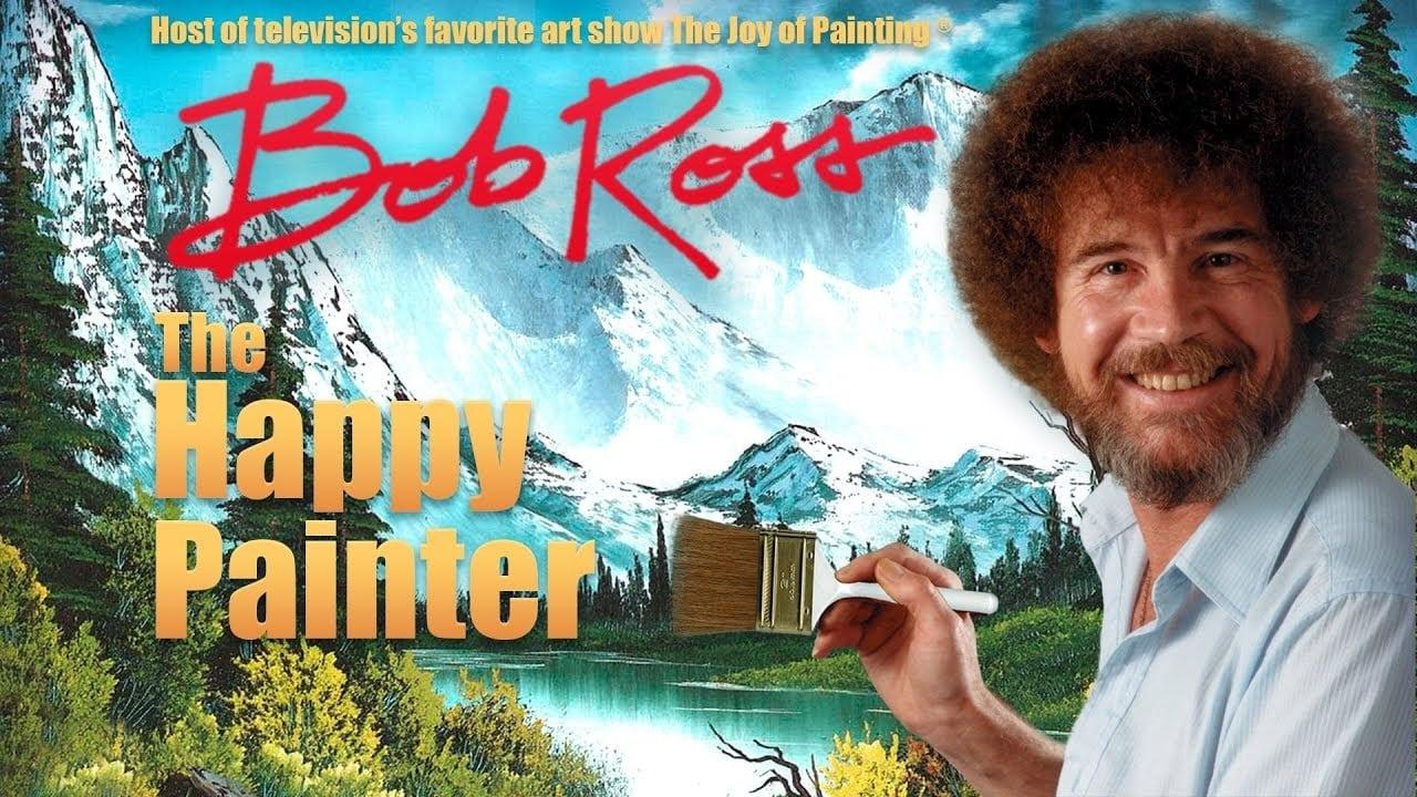 Bob Ross: The Happy Painter backdrop