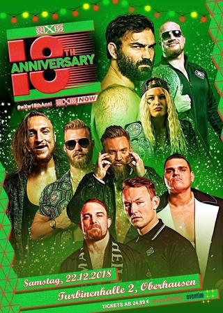 wXw 18th Anniversary poster