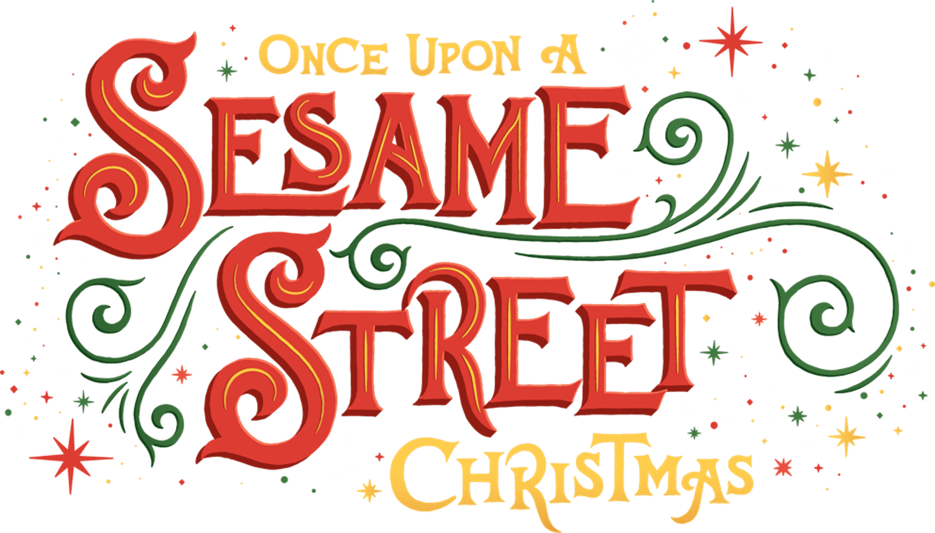 Once Upon a Sesame Street Christmas logo