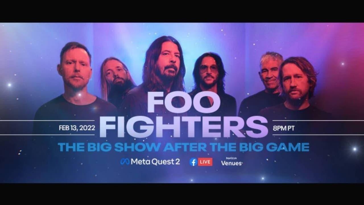 Foo Fighters-Superbowl LVI Aftershow in Virtual Reality backdrop