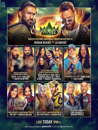WWE Crown Jewel 2023 Kick-Off poster
