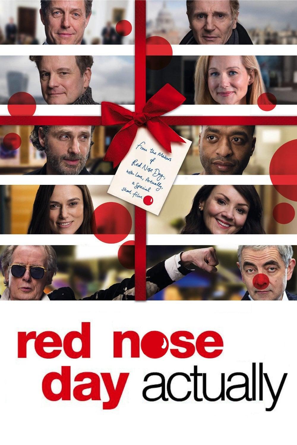 Red Nose Day Actually poster