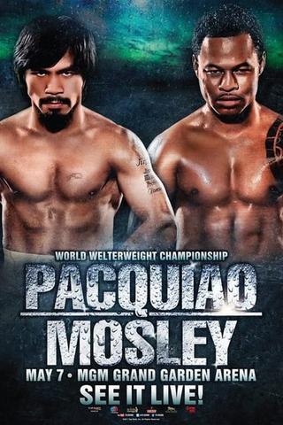 Manny Pacquiao vs. Shane Mosley poster