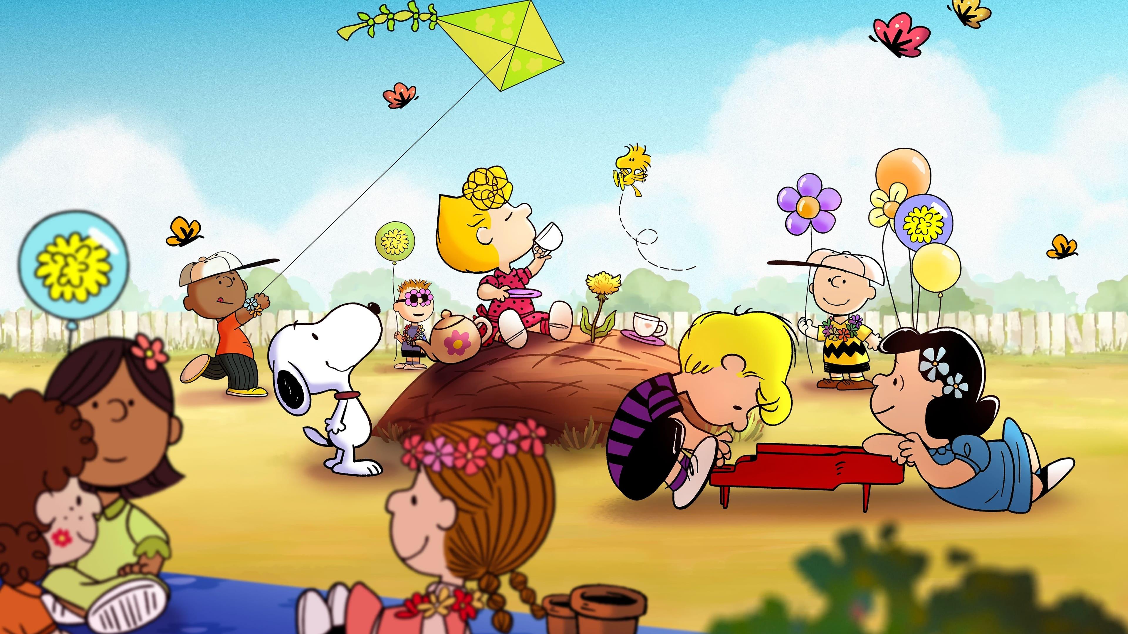 Snoopy Presents: It's the Small Things, Charlie Brown backdrop