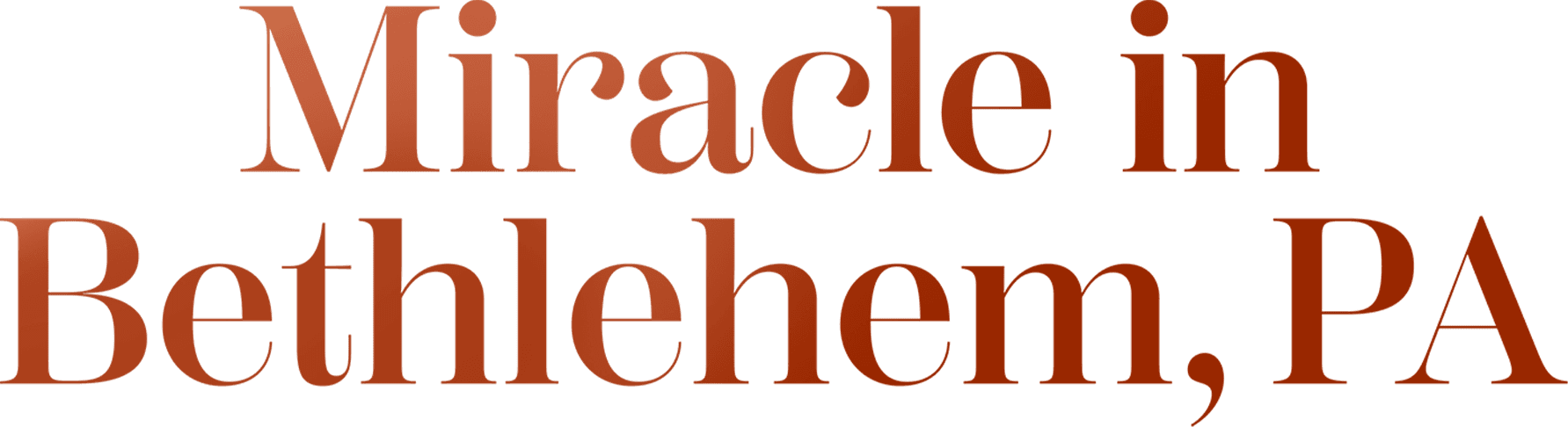 Miracle in Bethlehem, PA logo