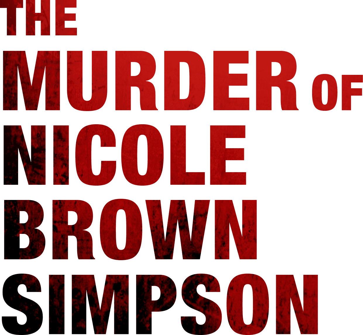 The Murder of Nicole Brown Simpson logo
