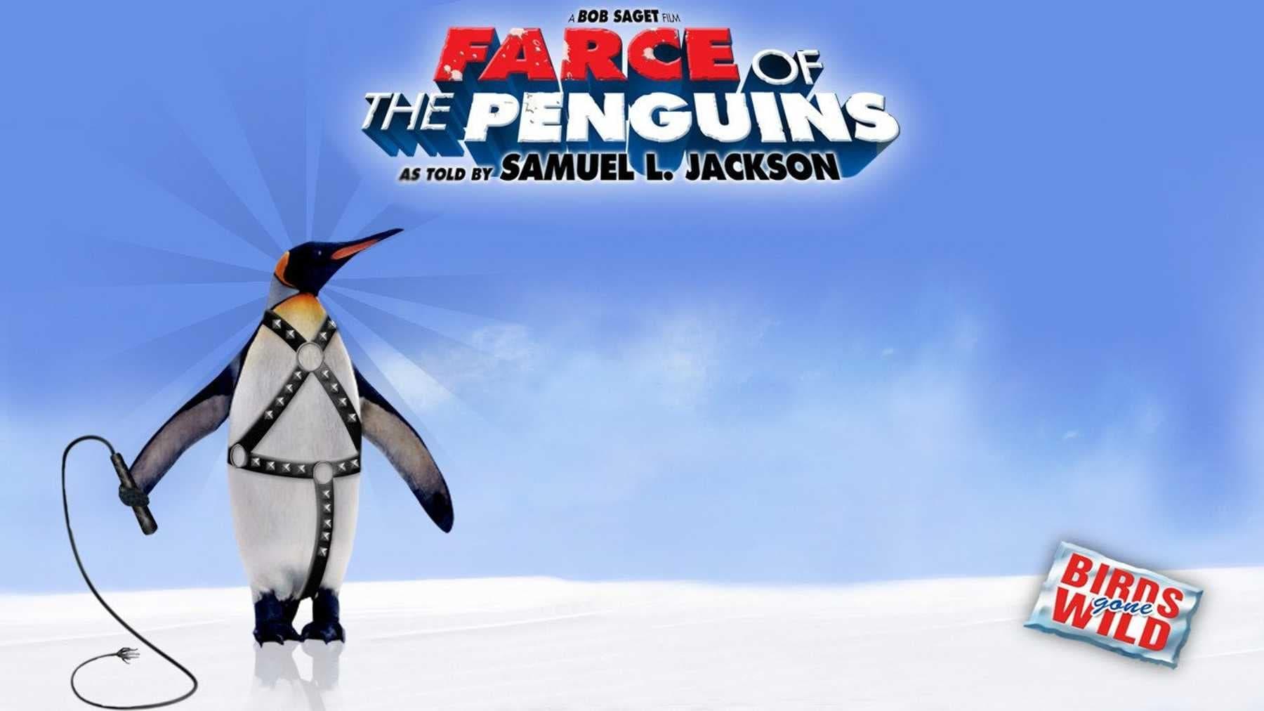 Farce of the Penguins backdrop