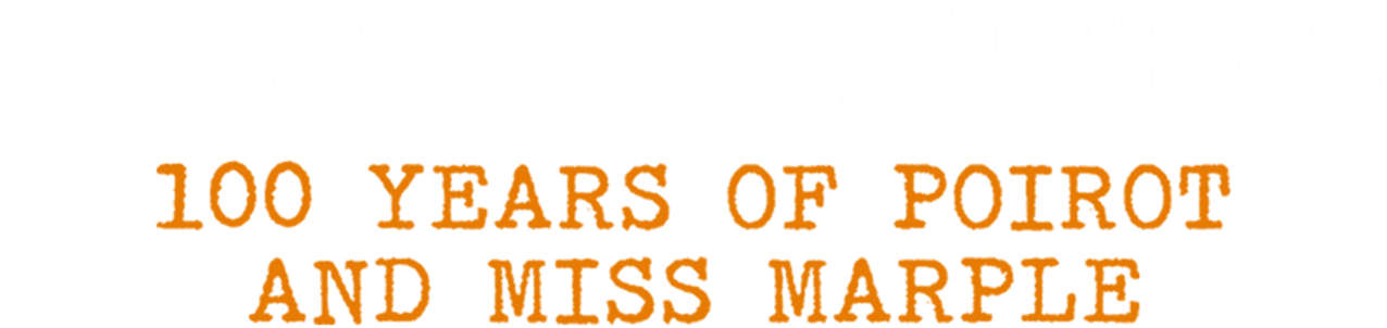Agatha Christie: 100 Years of Poirot and Miss Marple logo