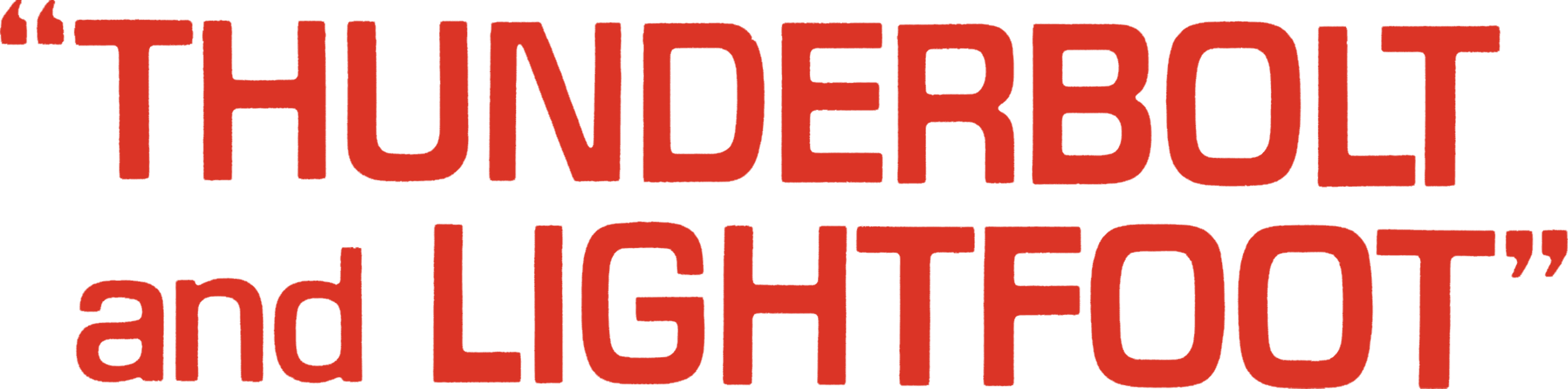Thunderbolt and Lightfoot logo