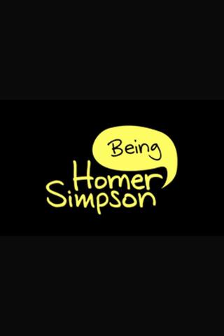 Being Homer Simpson poster