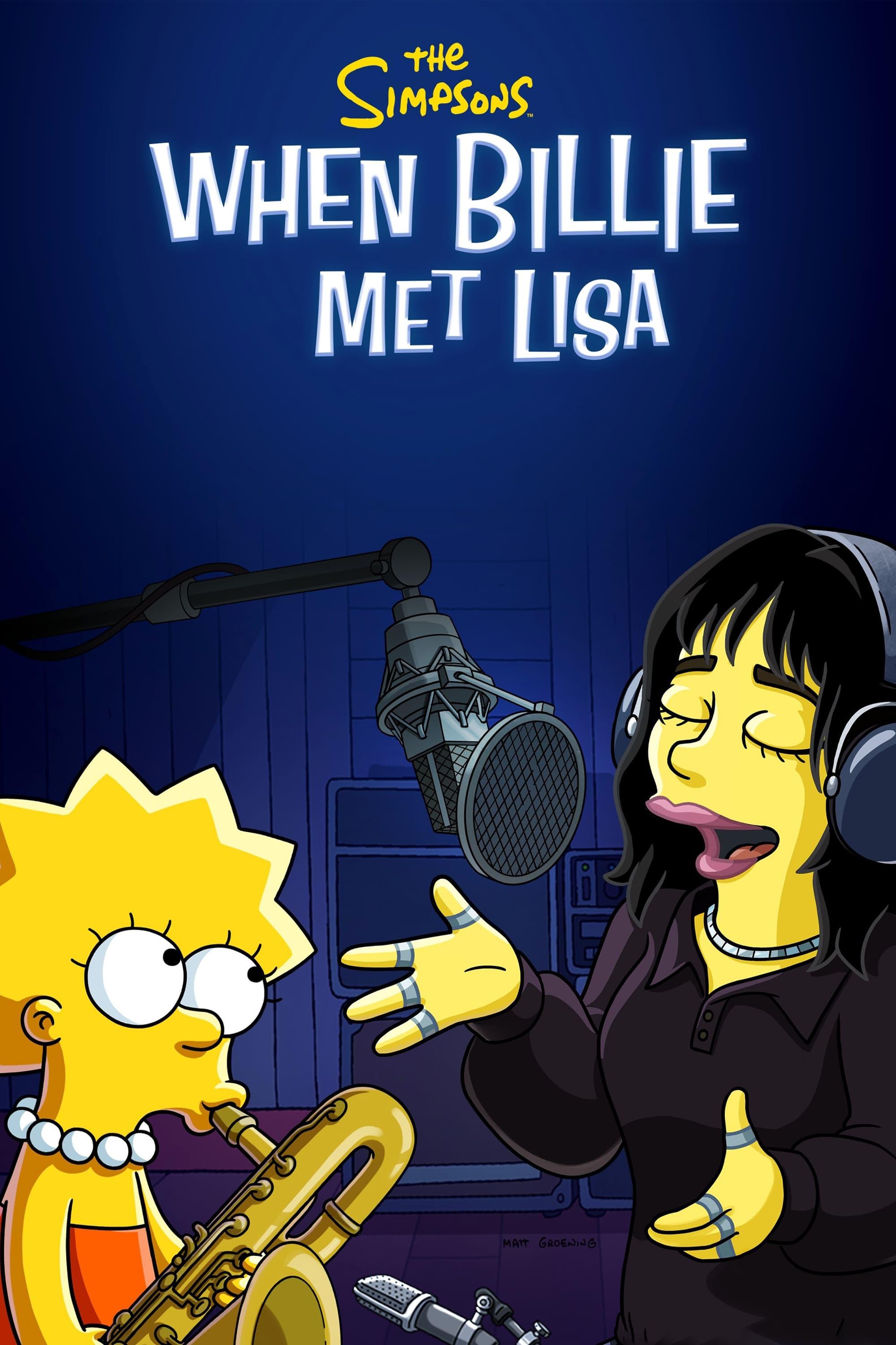 The Simpsons: When Billie Met Lisa poster
