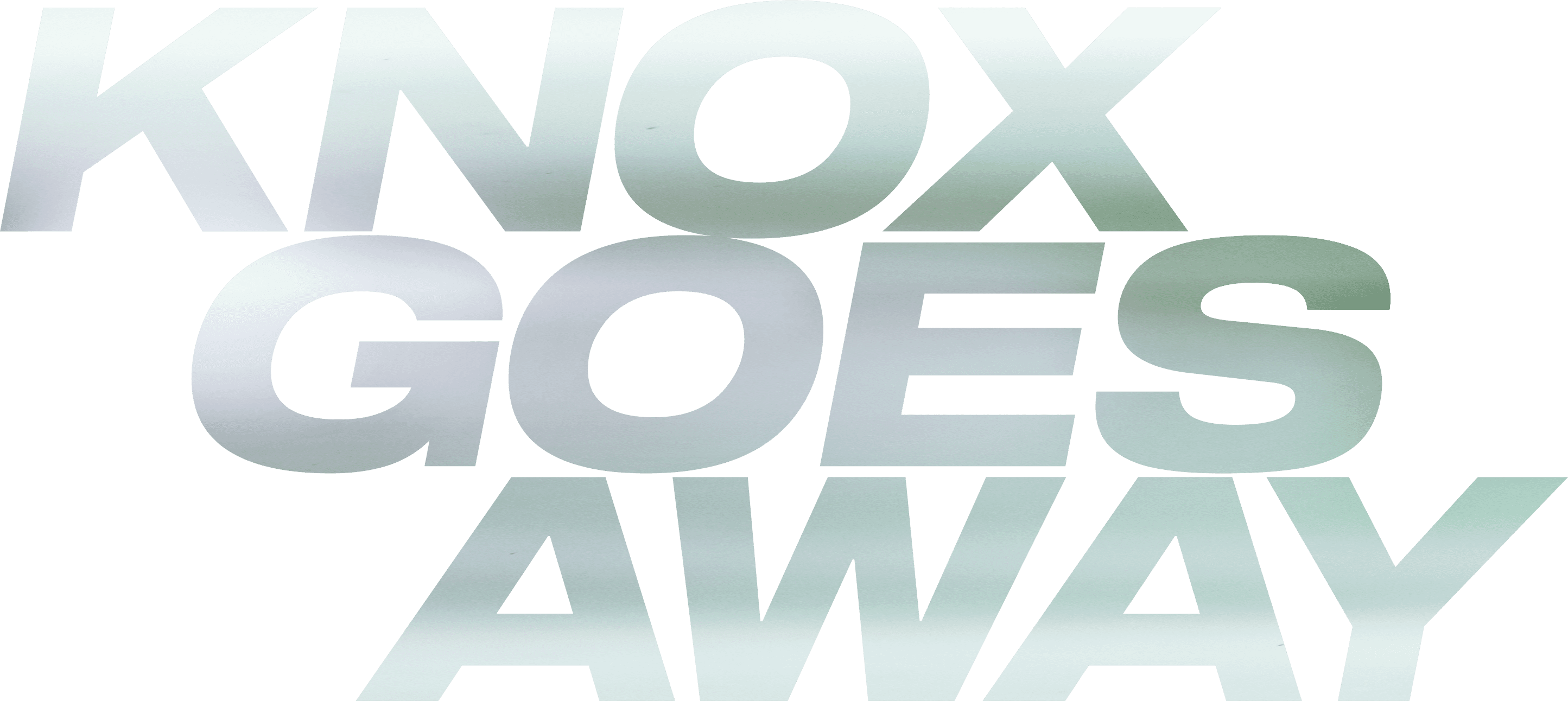 Knox Goes Away logo