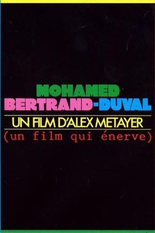 Mohamed Bertrand-Duval poster