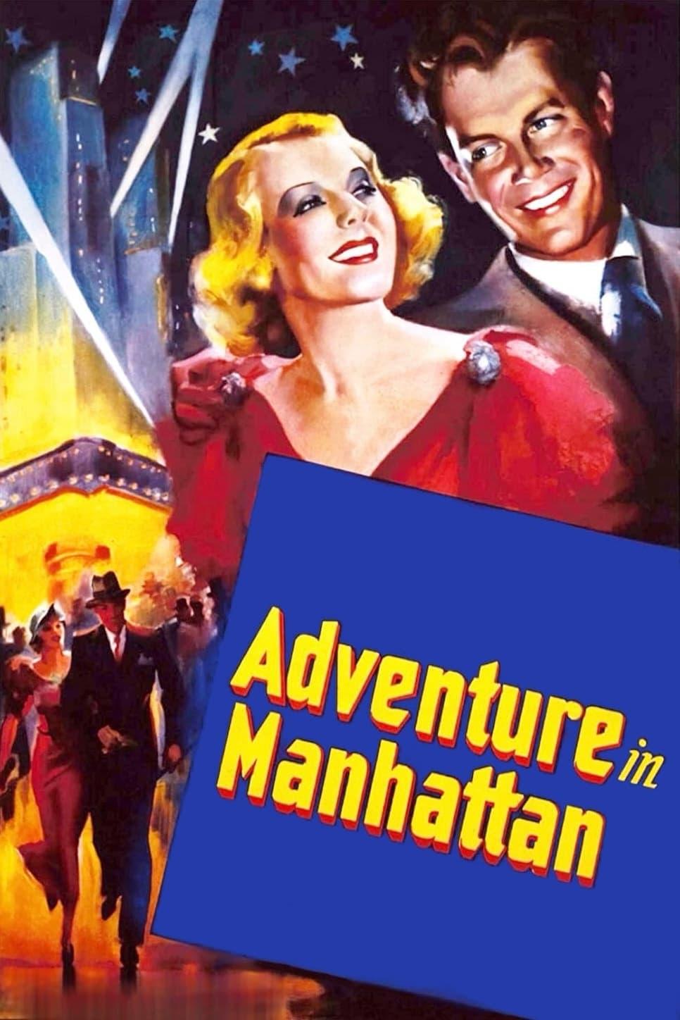 Adventure in Manhattan poster