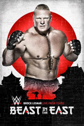 WWE The Beast in the East poster
