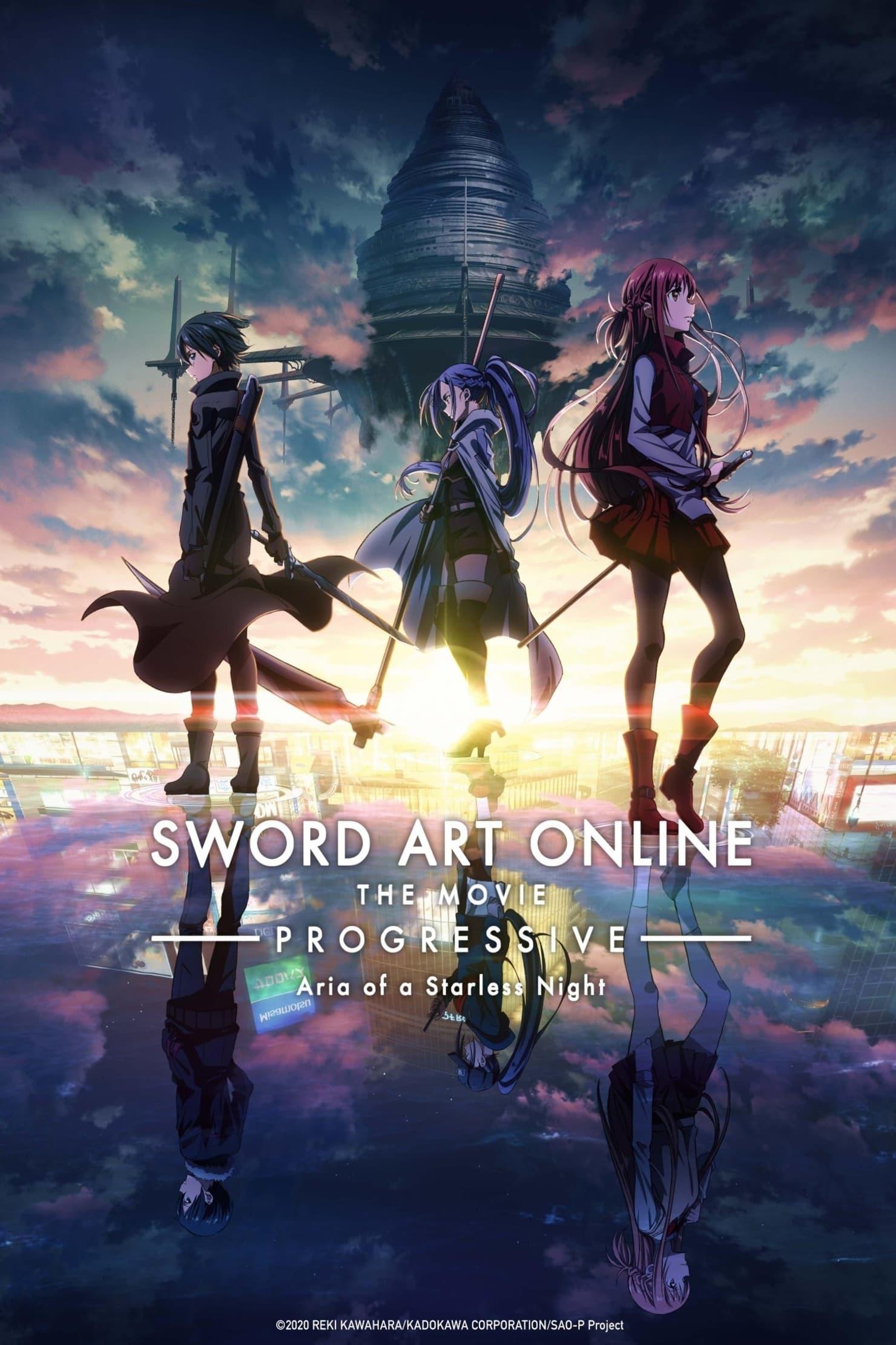 Sword Art Online the Movie – Progressive – Aria of a Starless Night poster