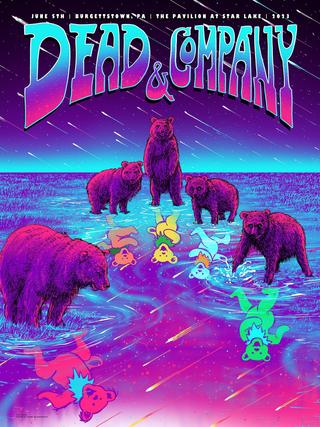 Dead & Company: 2023-06-05 The Pavilion at Star Lake, Burgettstown, PA, USA poster