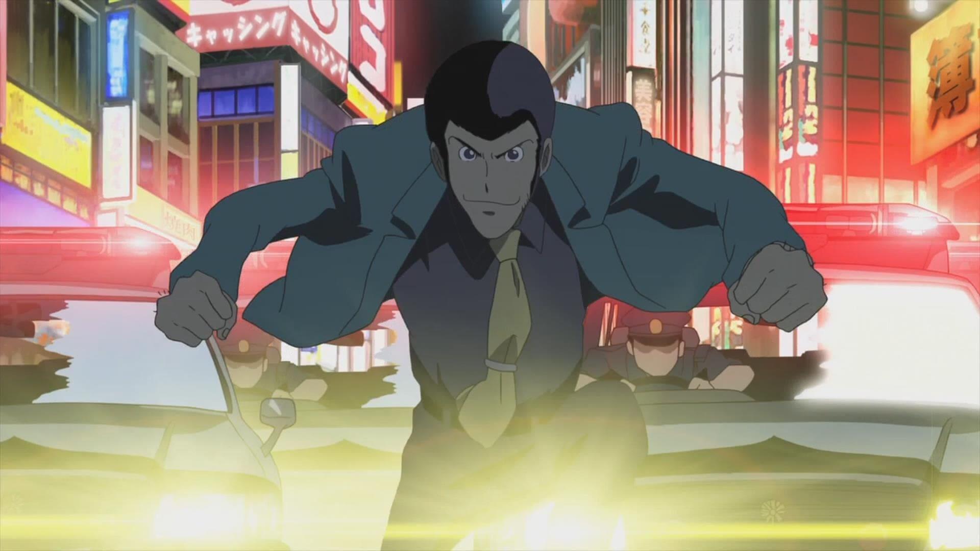 Lupin the Third: Green vs Red backdrop
