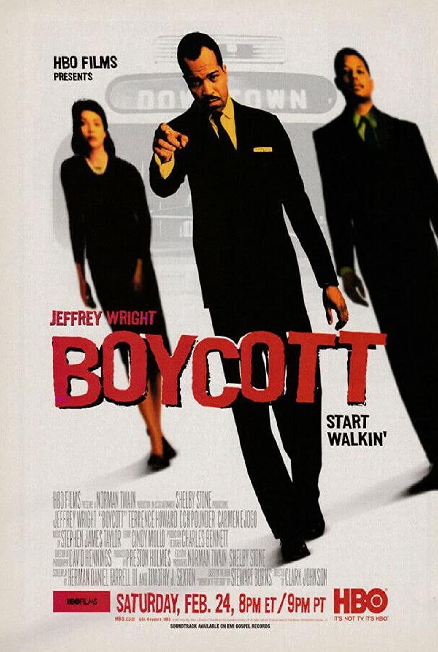 Boycott poster