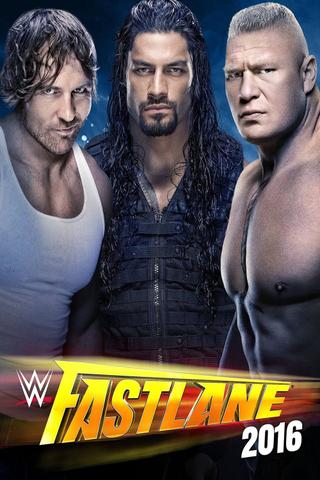 WWE Fastlane 2016 poster