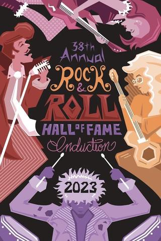 2023 Rock & Roll Hall of Fame Induction Ceremony poster