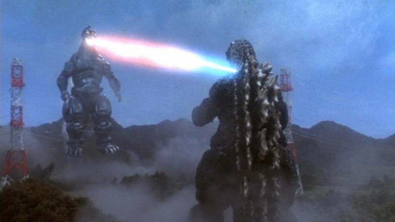 Godzilla vs. Mechagodzilla II backdrop