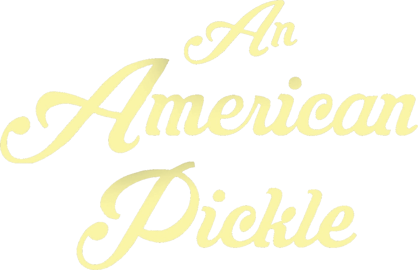 An American Pickle logo