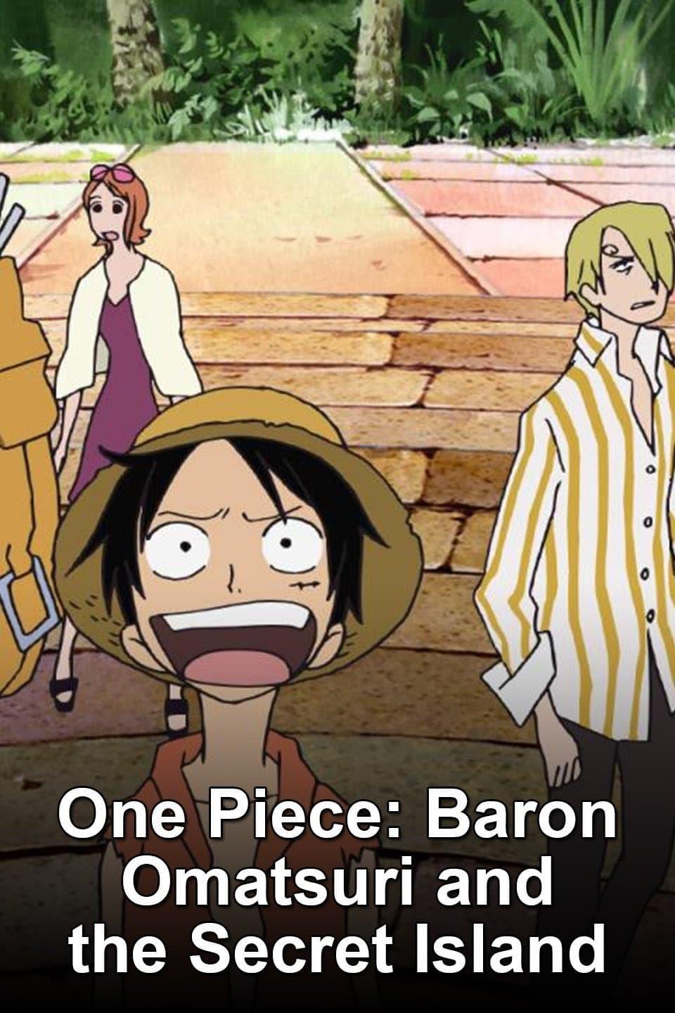 One Piece: Baron Omatsuri and the Secret Island poster