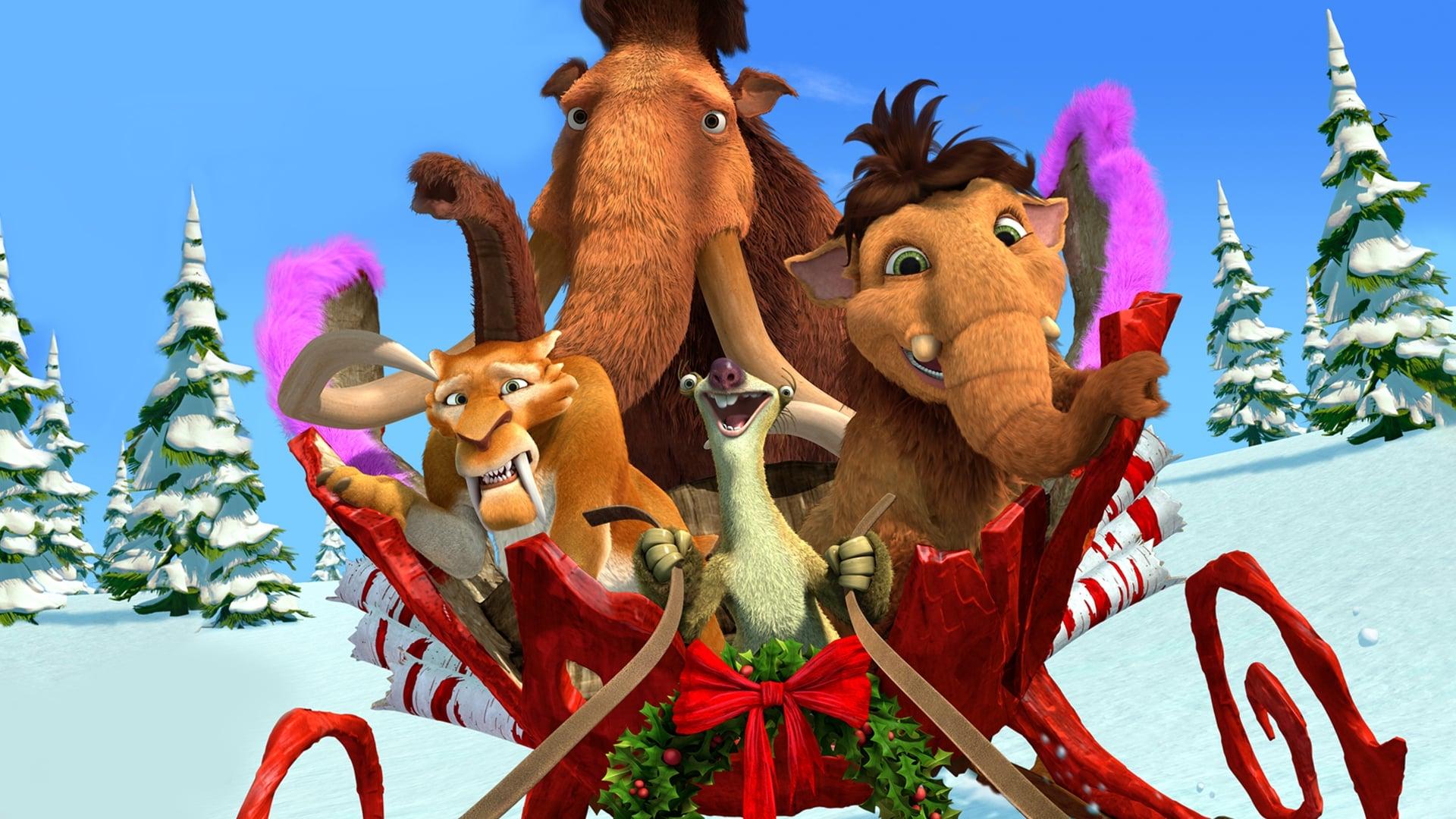 Ice Age: A Mammoth Christmas backdrop